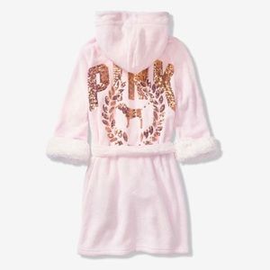 PINK Victoria's Secret Intimates & Sleepwear - • Vs Pink | Sherpa Lined Robe • PINK Victoria's Secret Intimates & Sleepwear - • Vs Pink | Sherpa Lined Robe •